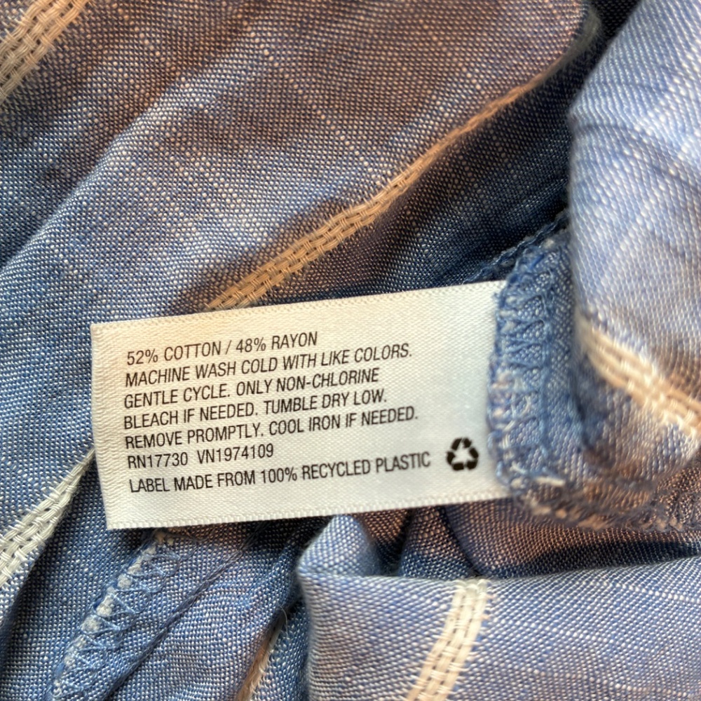 Linen Universal Threads with pockets! - image 3